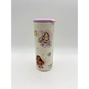 Zak Designs Princess 16oz Vacuum Straw Portable Drinkware‎ Missing Straw